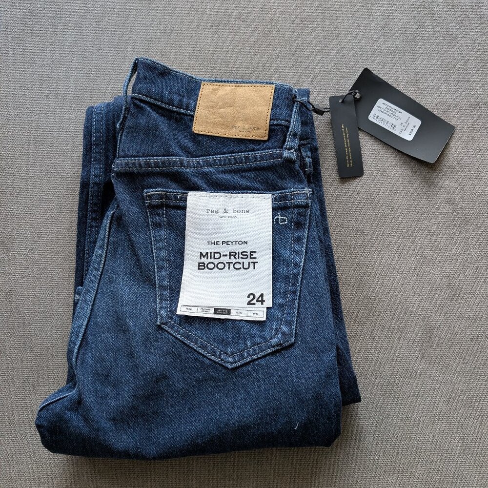 Rag & Bone - Women's Peyton mid-rise full length bootcut- size 24